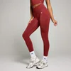 Legging sans coutures avec fronces invisibles MP pour femmes – Cerise