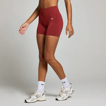 Short sans coutures avec fronces invisibles MP pour femmes – Cerise