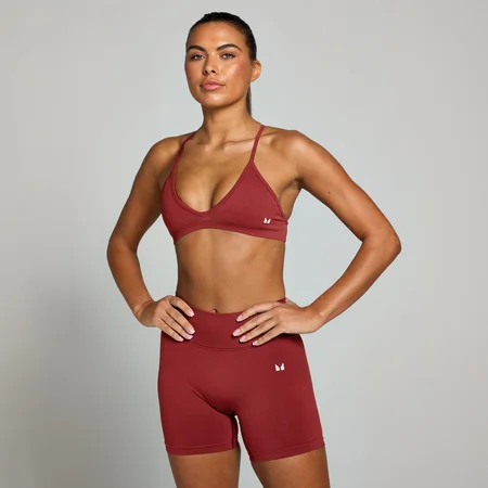Brassière sans coutures micro MP pour femmes – Cerise