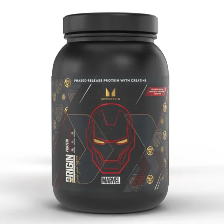 Origin Protein – Iron Man – Gâteau Red Velvet | MARVEL