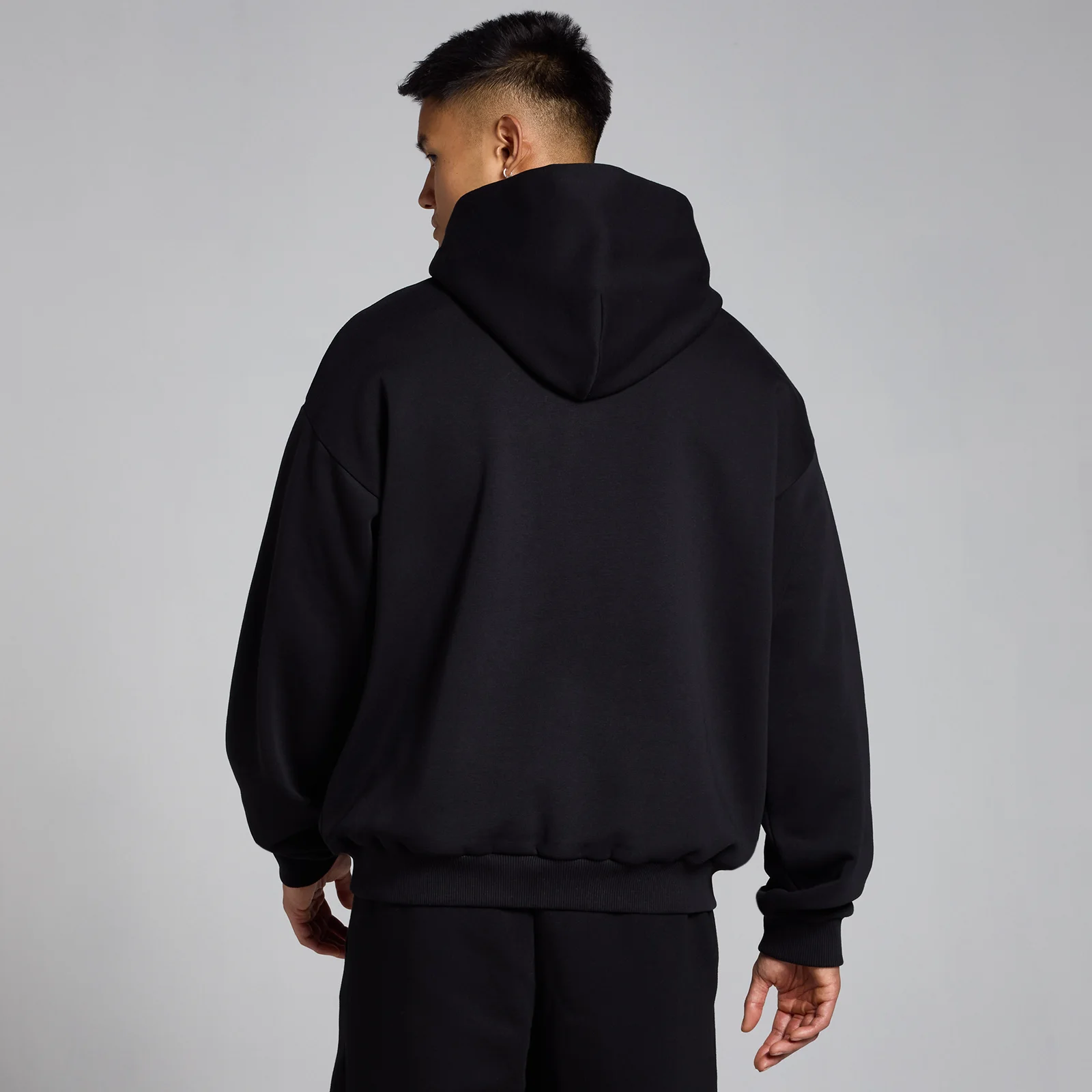 Sweat à capuche oversize MP Rest Day pour hommes – Noir MYPROTEIN™