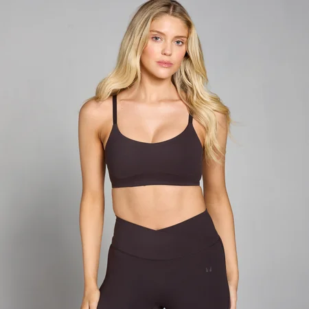 Brassière de sport MP Tempo pour femmes – Cacao