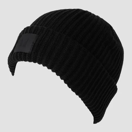 Bonnet tricoté MP – Noir