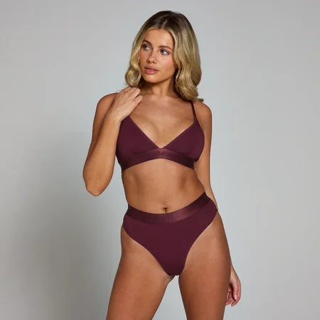 Brassière à encolure en V MP pour femmes - Baie foncée