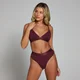 Brassière à encolure en V MP pour femmes - Baie foncée