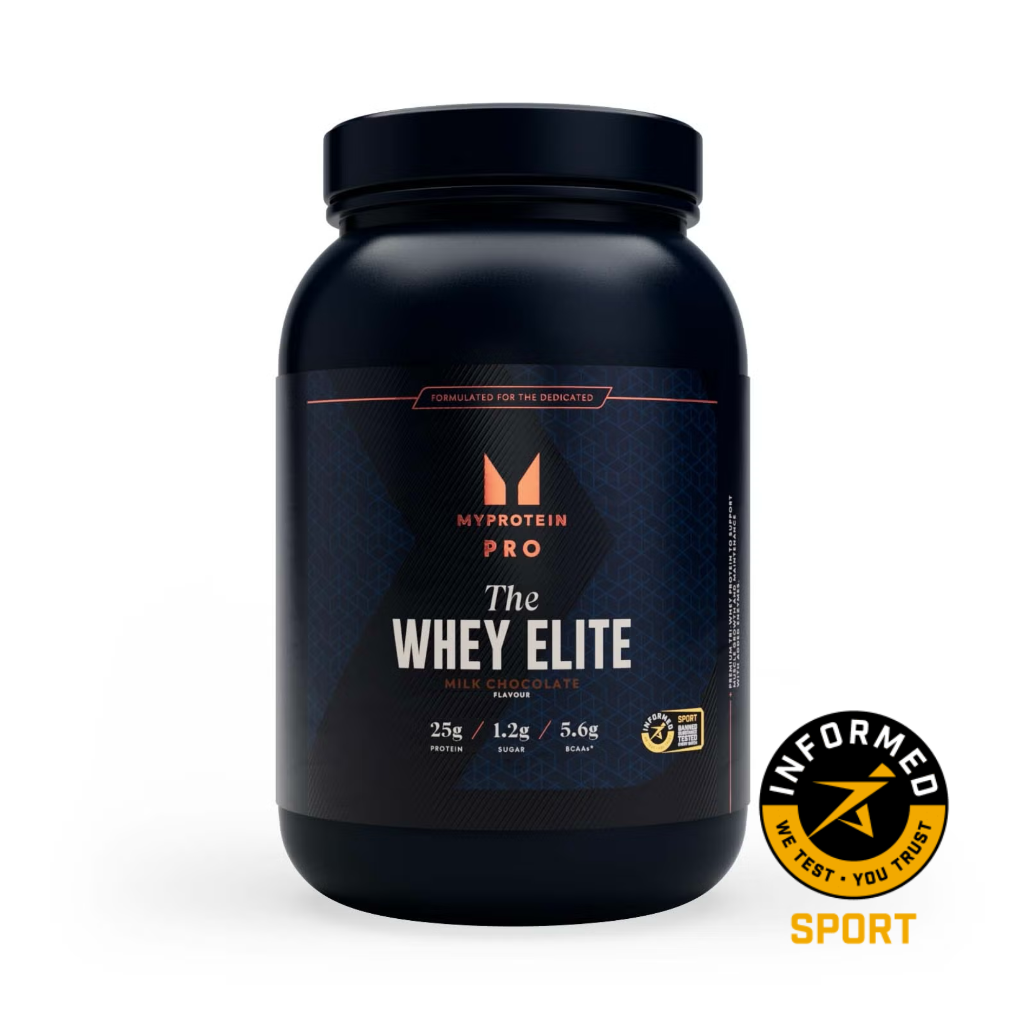 Myprotein THE Whey Elite (WE) - 1.02kg - 30portions - Milk Chocolate (Informed Sport)Image1