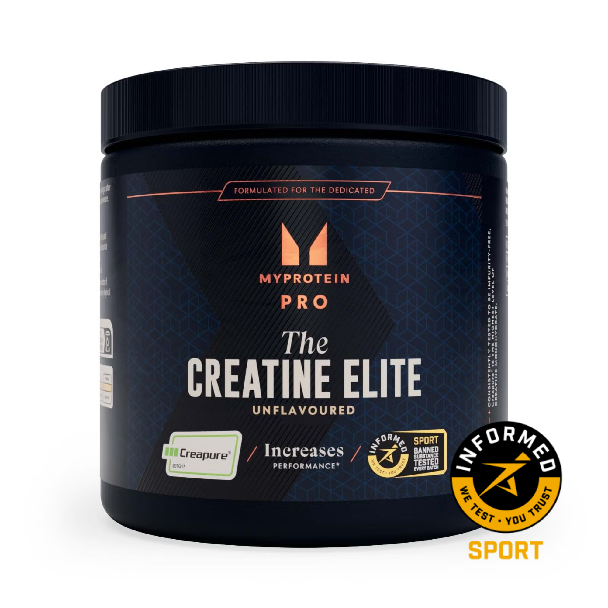 THE Creatine Elite - 500g - Unflavoured (Informed Sport)Image1