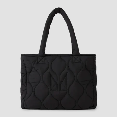 Sac fourre-tout rembourré et matelassé MP – Noir