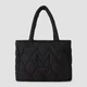 Sac fourre-tout rembourré et matelassé MP – Noir