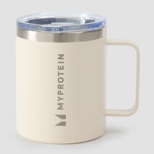Tasse à café en acier inoxydable recyclé Myprotein 350 ml – Crème naturel - Colour Natural Cream
