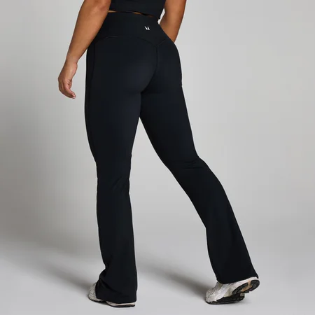 Legging évasé Petite MP Tempo pour femmes – Noir