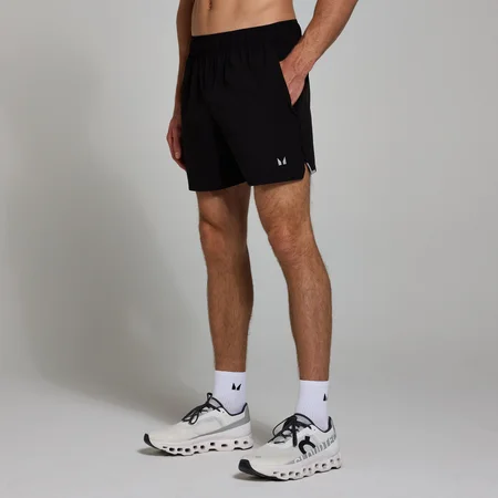 Short tissé avec entrejambe de 13 cm MP Active pour hommes – Noir