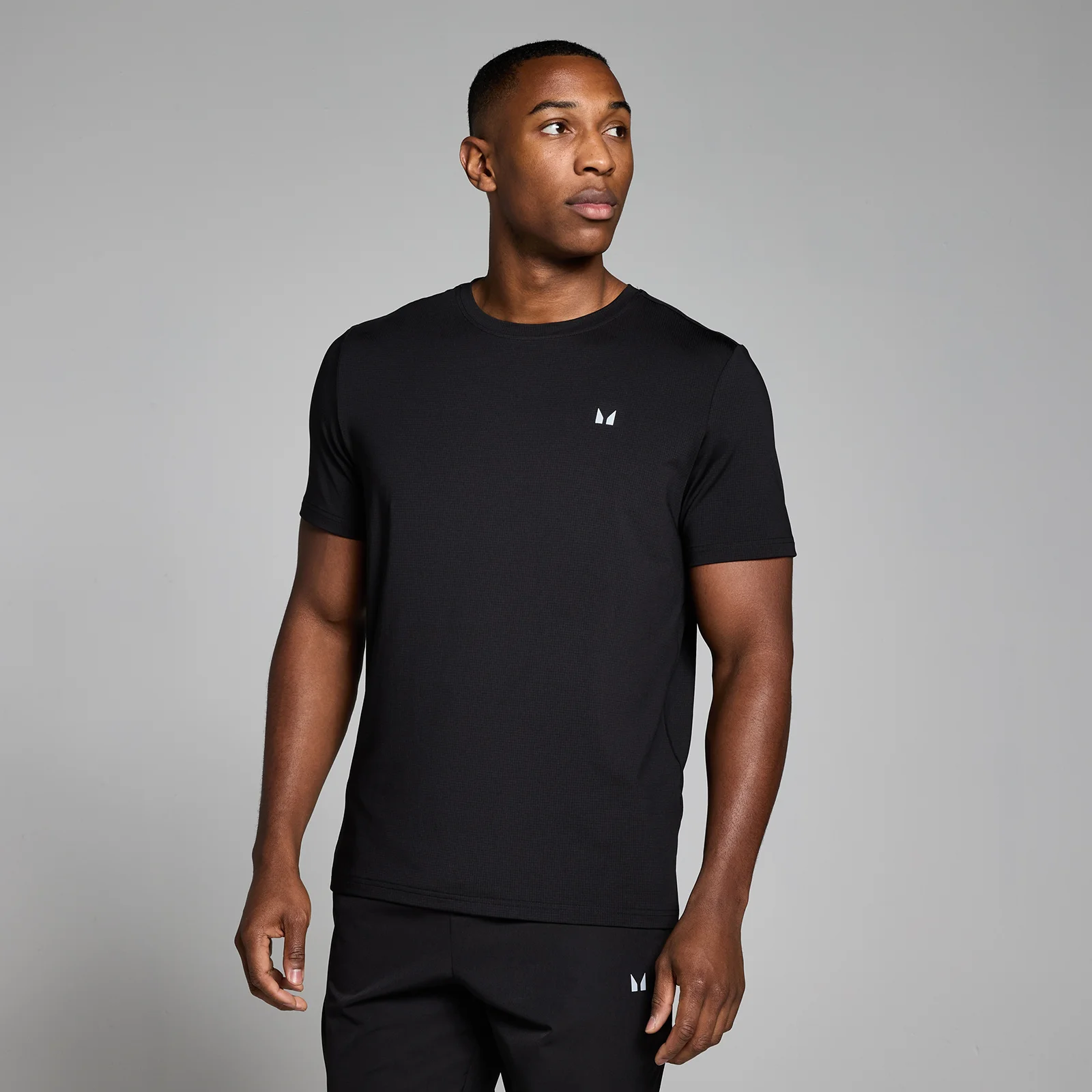T-shirt gaufré MP Active homme - Noir - XSImage1