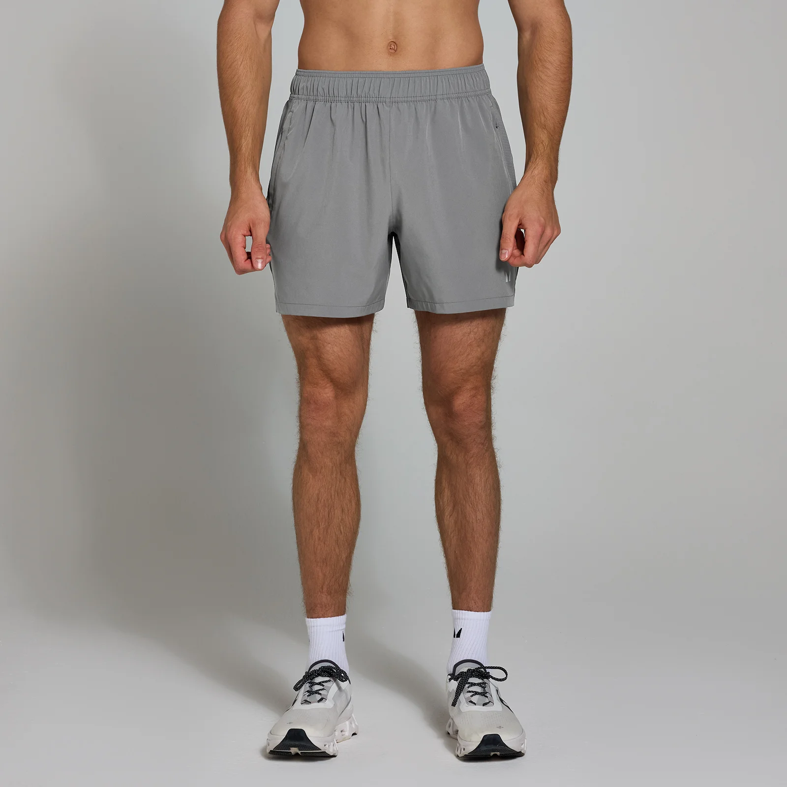 Short tissé avec entrejambe de 13 cm MP Active pour hommes – Gris - MImage1