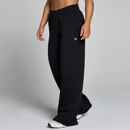 Pantalon de jogging coupe droite MP Basics Petite pour femmes – Noir