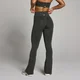 Legging évasé sans coutures MP Tempo femme - Gris nuit