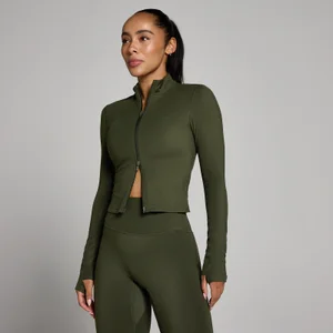 Veste courte Tempo MP femme - Vert forêt - Size XS