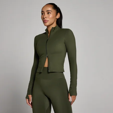 Veste courte Tempo MP femme - Vert forêt