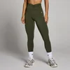Legging taille asymétrique Tempo MP femme - Vert forêt