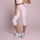 Legging capri Tempo MP femme - Rose poudré
