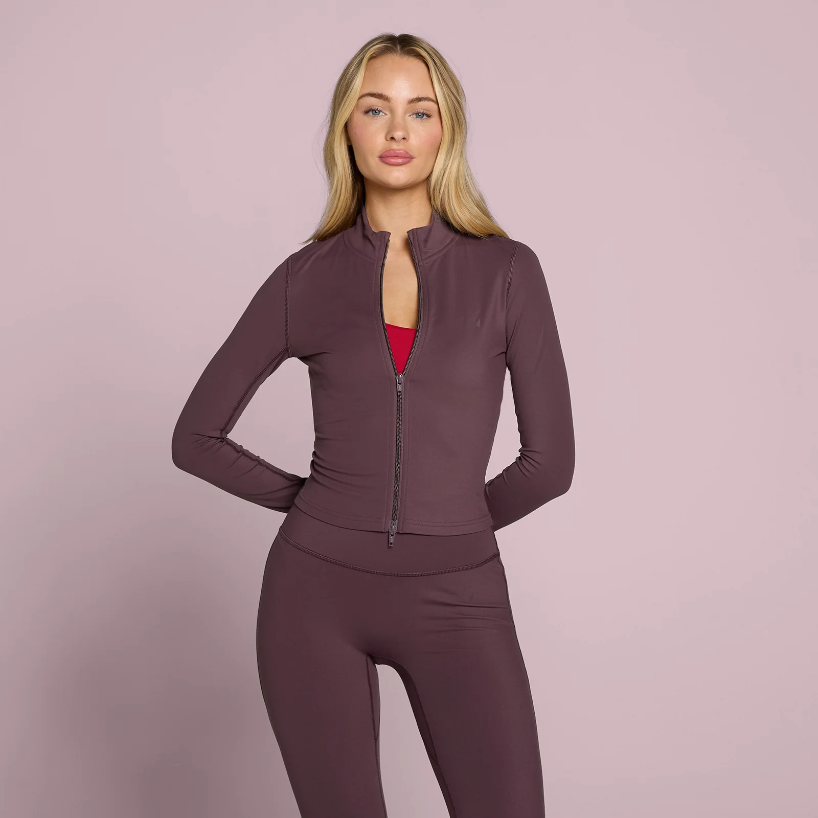 Veste courte Tempo MP femme - Caramel - XXLImage1