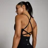 Débardeur à bretelles sans coutures MP Tempo femme - Noir