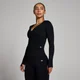 Veste courte sans coutures Tempo MP femme - Noir