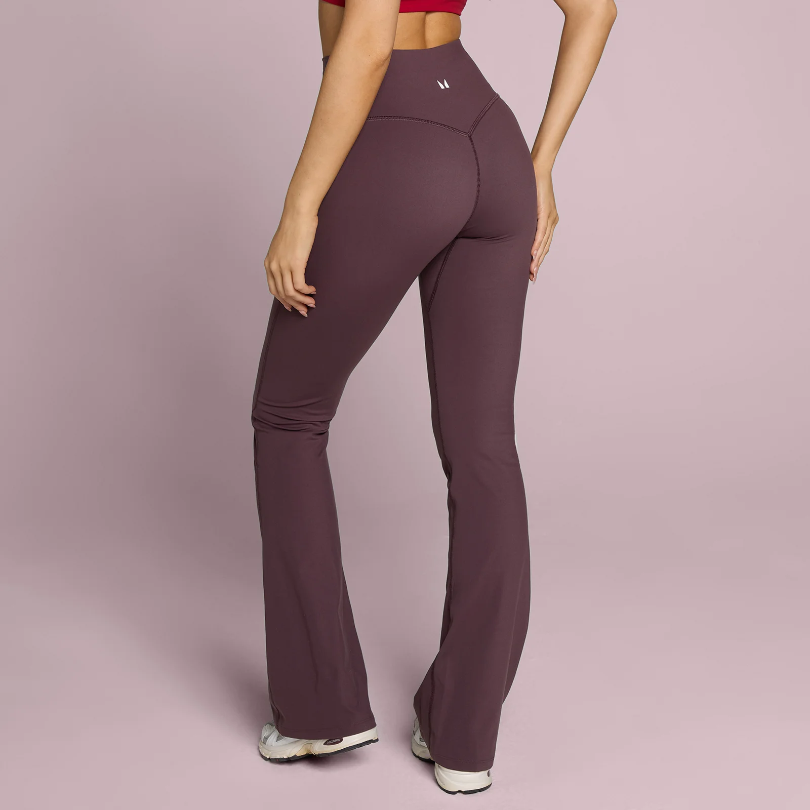 Legging évasé Tempo femme MP taille haute - Caramel - SImage1