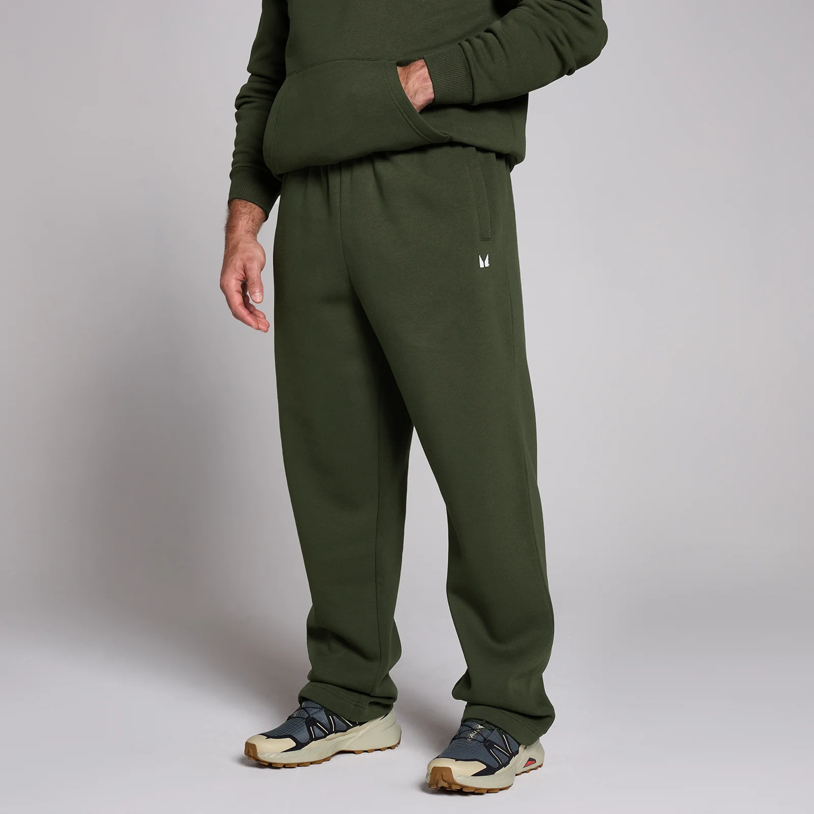 Jogging coupe droite MP Rest Day homme - Vert forêt - SImage1