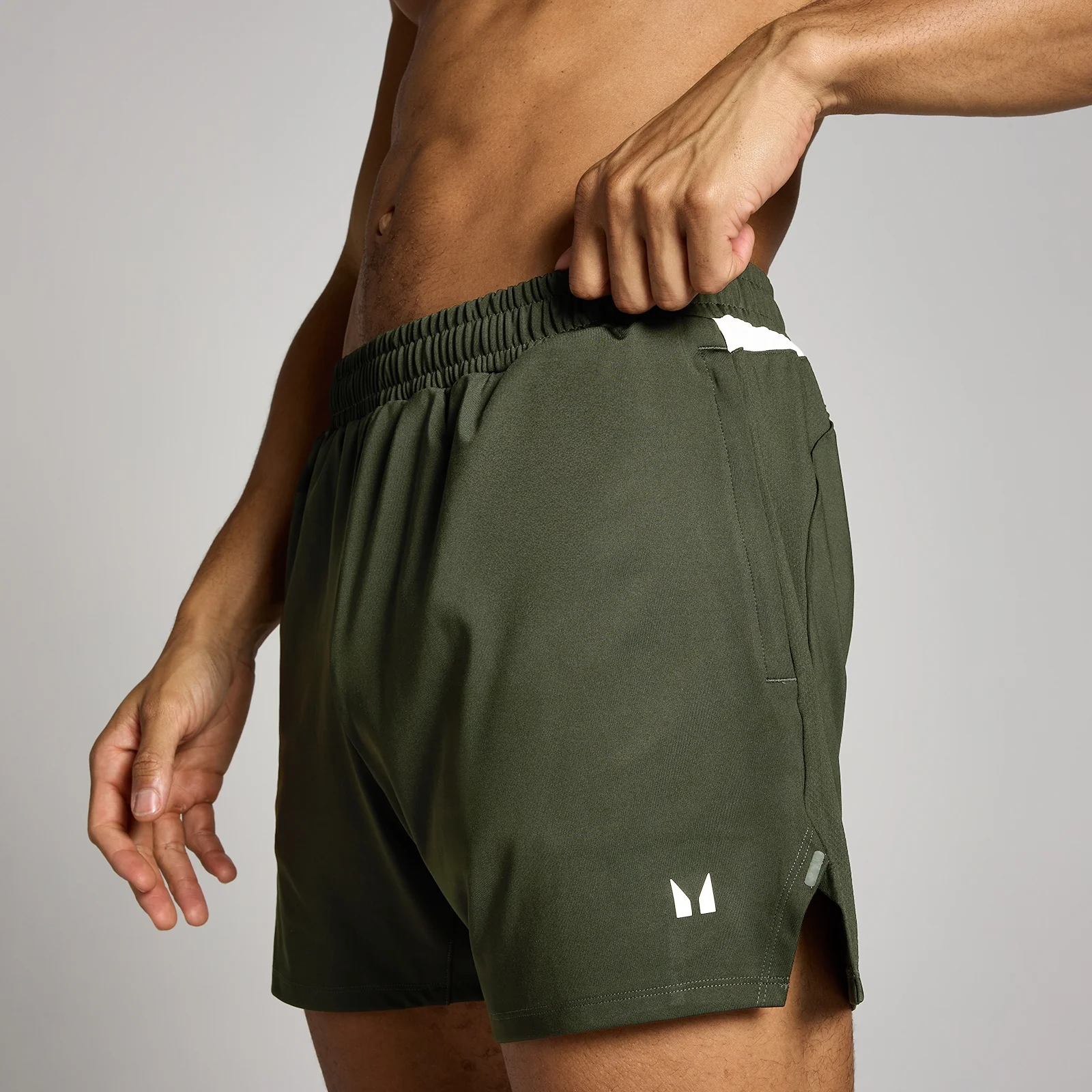Short 5" Tempo Panel MP homme - Vert forêt - XSImage1