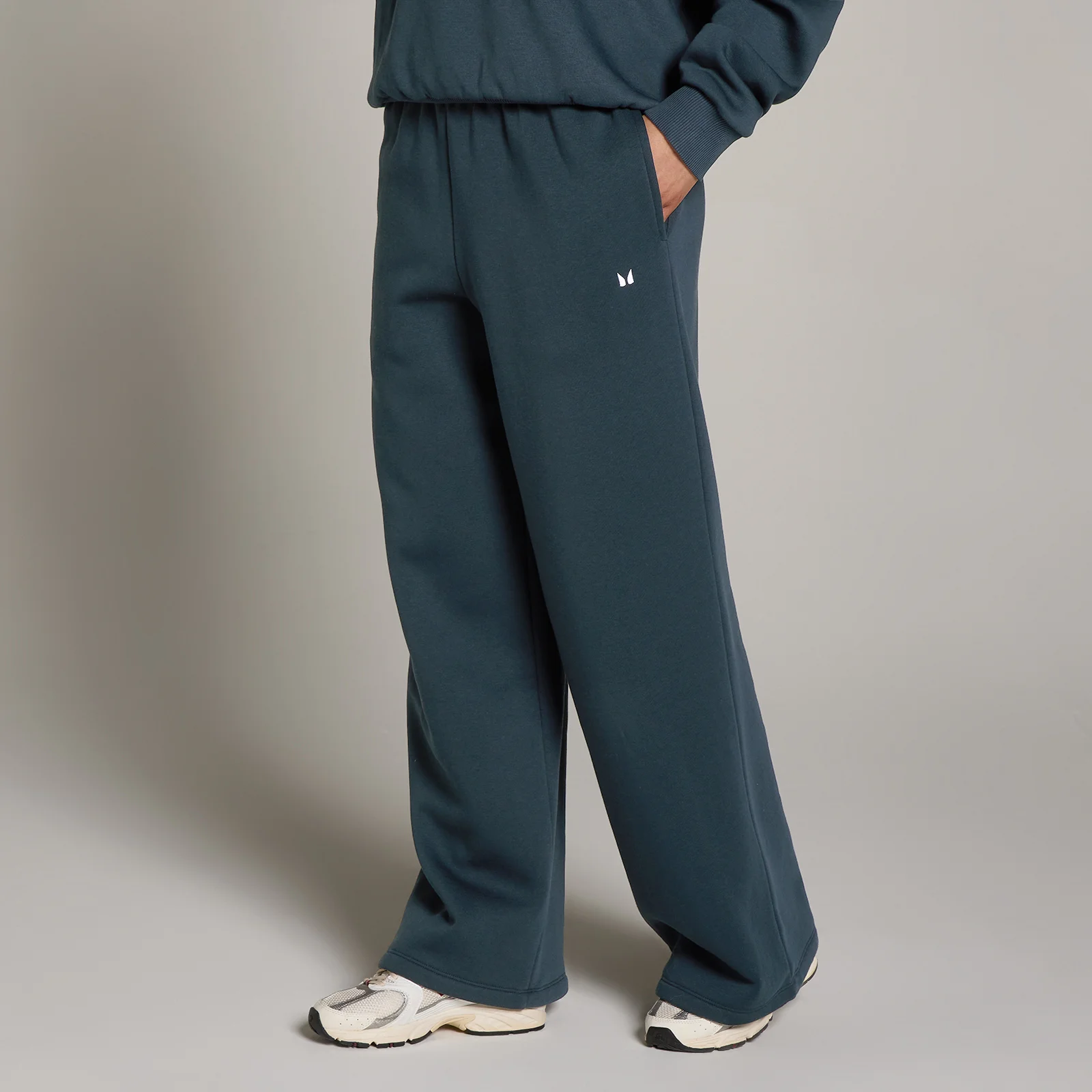 Jogging jambe droite Basics MP femme - Bleu délavé - XSImage1