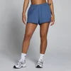 Short molleton léger en bouclette MP femme - Bleu ardoise