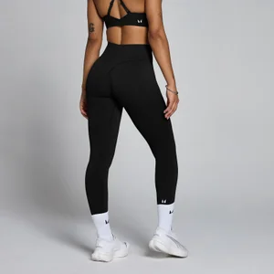Legging sans coutures taille moyenne Tempo MP femme - Noir - Size S