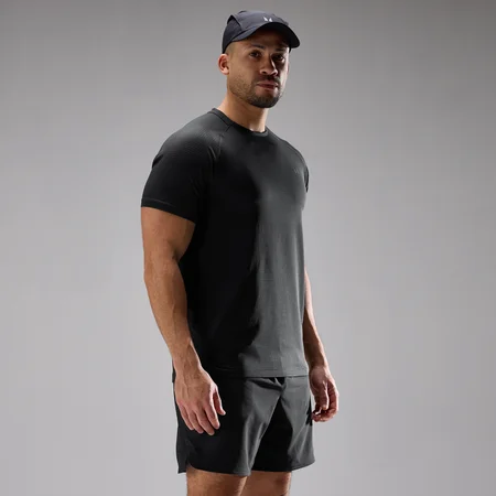 T-shirt gaufré Training Ultra MP homme - Noir