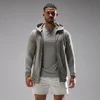 Sweat à capuche Training Ultra Gridded MP homme - Fossile