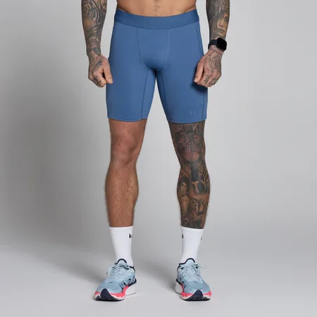 Corsaire à poche Hybrid MP homme - Bleu ardoise
