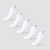 Chaussettes de sport unisexes MP (lot de 5 paires) - Blanc