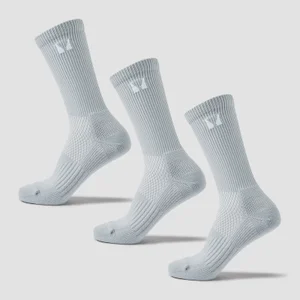 Chaussettes de running MP (lot de 3 paires) - Chrome - Size UK 6-8