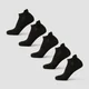 Chaussettes basses MP unisexe (lot de 5 paires) - Noir