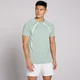 T-shirt à empiècements Tempo MP homme - Eucalyptus