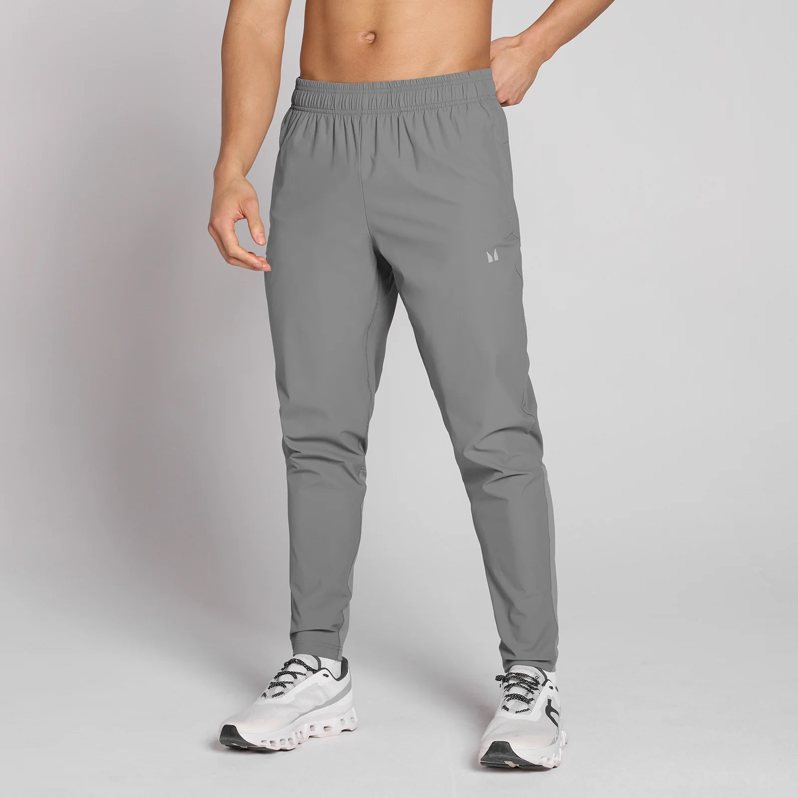 Jogging tissé Tempo MP homme - Gris acier - XSImage1
