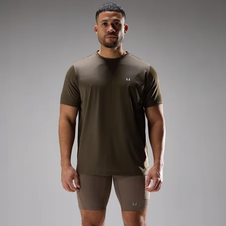 T-shirt mesh MP Velocity Ultra homme - Terre