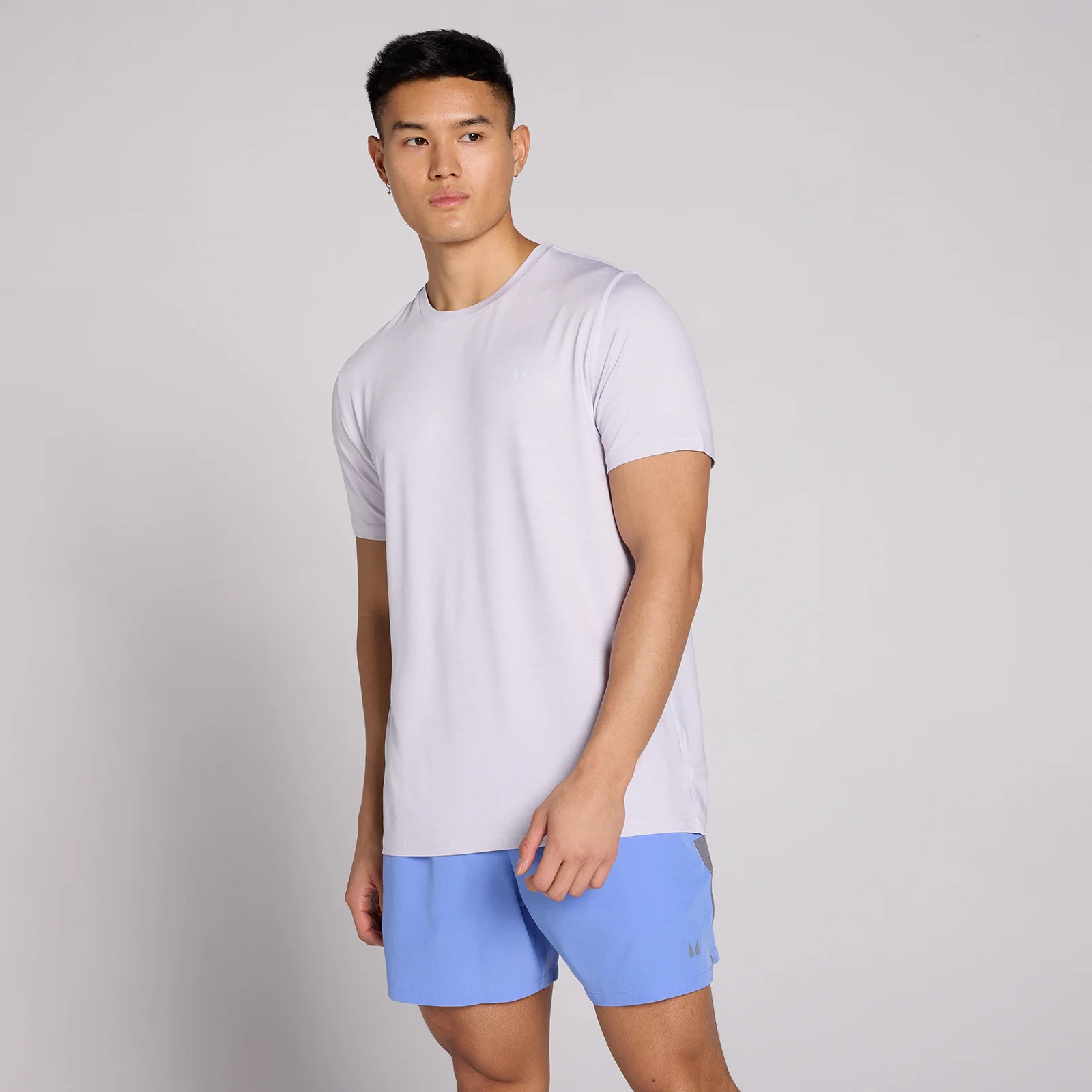 T-shirt MP Tempo Marl homme - Gris lilas - XSImage1