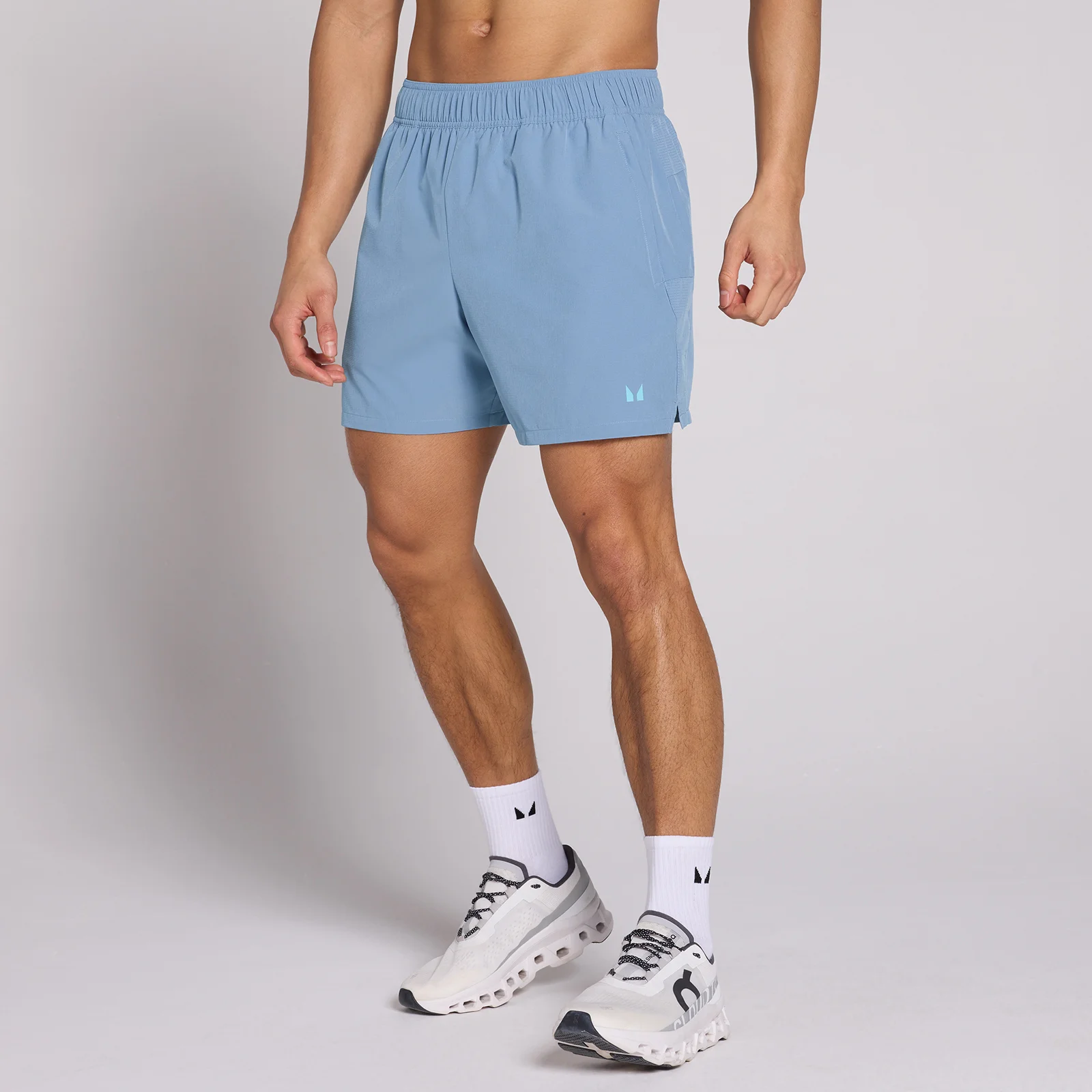MP Men's Active Training 5" Pocket Short - Fog Blue - XSImage1