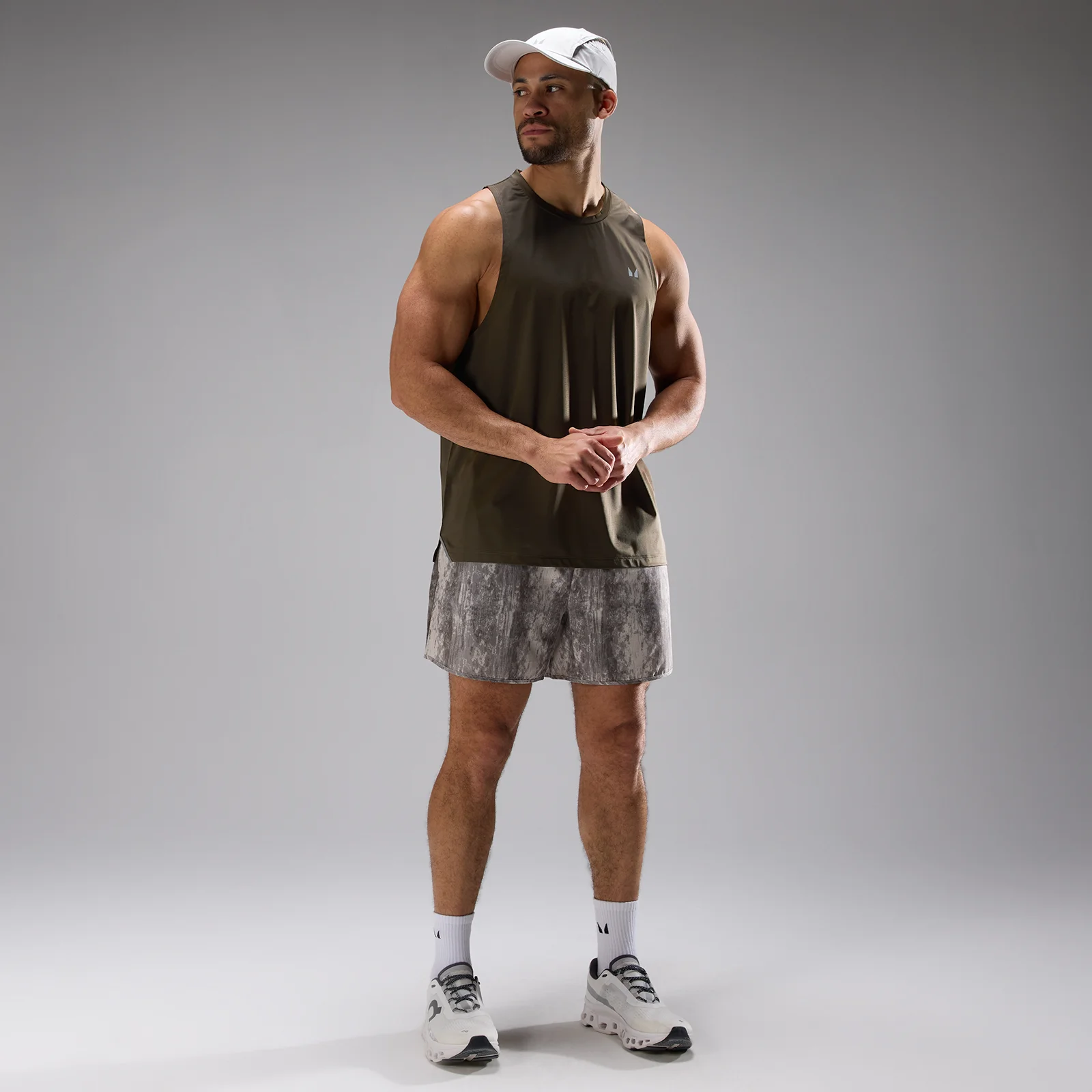 Débardeur mesh ultra Velocity MP homme - Terre - XSImage1