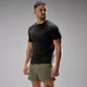 T-shirt MP Velocity Ultra Seamless homme - Noir délavé