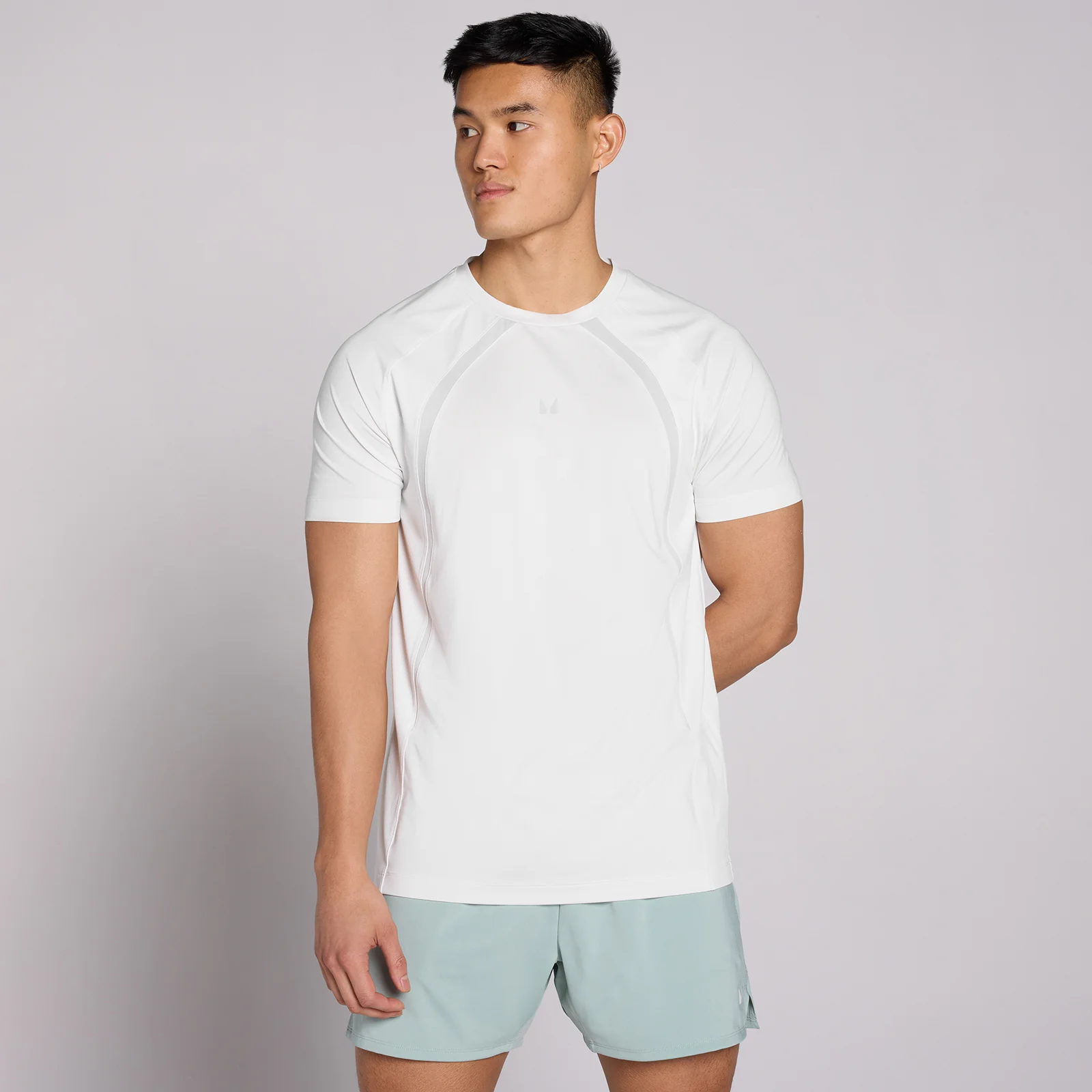 T-shirt MP Tempo Panel homme - Gris nuage - XSImage1