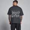 T-shirt oversize en coton avec graphique Lift MP homme - Gris foncé