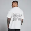 T-shirt oversize en coton avec graphique Lift MP homme - Blanc vintage