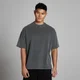 T-shirt oversize en coton délavé MP homme - Gris foncé